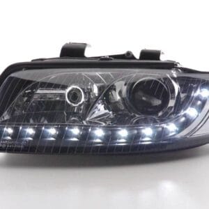 faruri drl dayline daylight audi a4 b6 cu lupa xenon