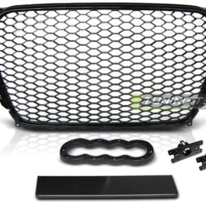grila audi a4 b8 rs4 rs black negru