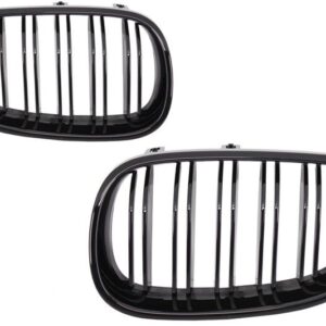 nari grile capota duble negru lucios m5 bmw e60