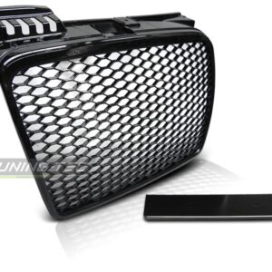 grila fagure audi a4 b7 negru lucios