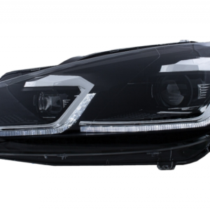 Faruri LED VW Golf 6 silver