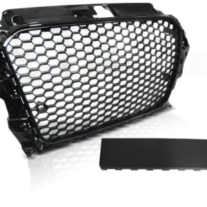 grila fagure negru lucios audi a3 8V