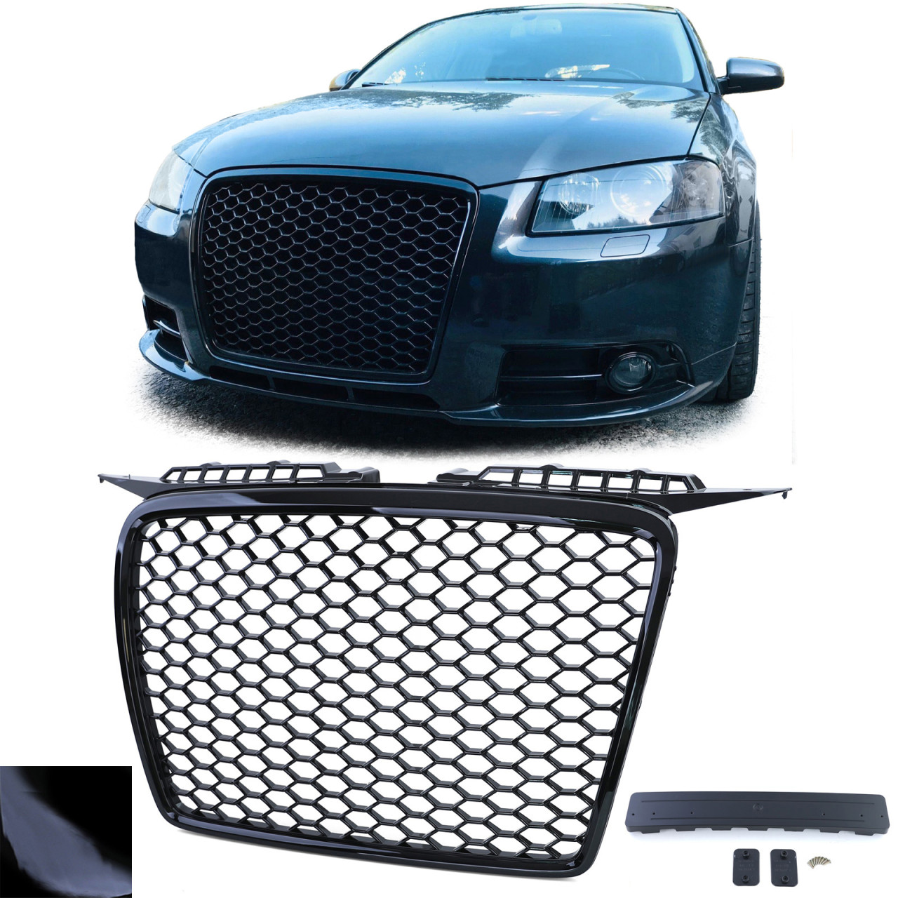 grila fagure audi a3 8p